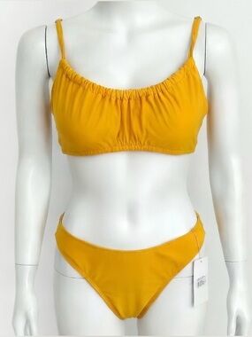 AKARS Mustard Yellow Bikini Set
New with Tags